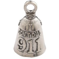 Biker Motorcycle Bells - Guardian Bell Warning I Don't Dial 911 -Bridgestone Shop 1110416 56024.1661264656
