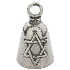 Biker Motorcycle Bells - Guardian Bell Star Of David