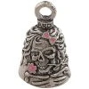 Biker Motorcycle Bells - Guardian Bell Lady Skull W/Enamel 1 Biker Motorcycle Bells - Guardian Bell Lady Skull W/Enamel -Bridgestone Shop 1110600 29153.1661275176