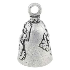Alternative view of Biker Motorcycle Bells Guardian Bell Steampunk Skull