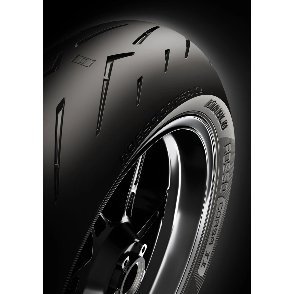 Pirelli Diablo Rosso Corsa II Motorcycle Tires 7 Pirelli Diablo Rosso Corsa II Motorcycle Tires - Image 5