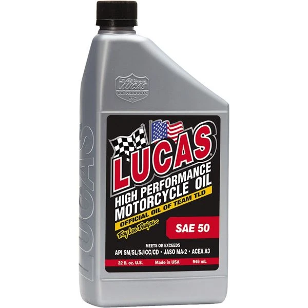 Lucas Oil High Performance 50W Motorcycle Oil 3 Lucas Oil High Performance 50W Motorcycle Oil