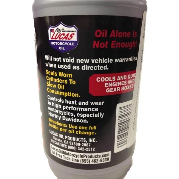 Lucas Oil Motorcycle Oil Stabilizer 4 Lucas Oil Motorcycle Oil Stabilizer - Image 2