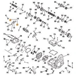 Eastern Motorcycle Parts Thrustwashers -Bridgestone Shop 423 924 B V1