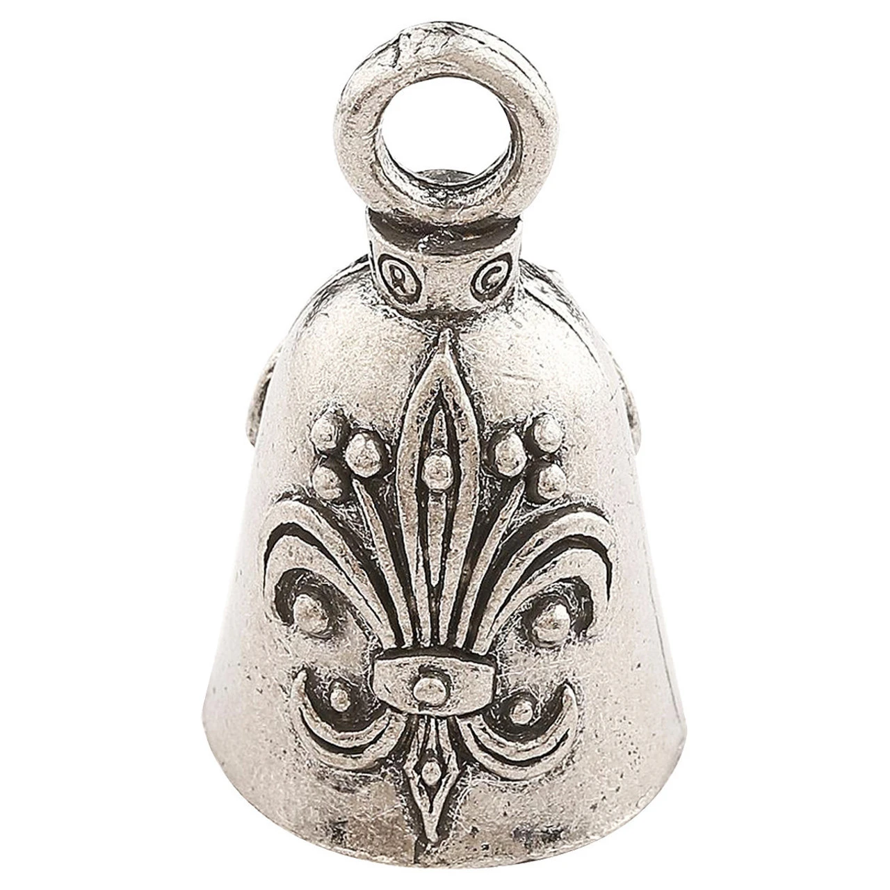 Biker Motorcycle Bells - Guardian Bell Fleur De Lis 3 Biker Motorcycle Bells - Guardian Bell Fleur De Lis